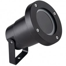 Φωτιστικό Σποτ 1xGU10 230V Polycarbonate Μαύρο IP65 96GRF318/BL